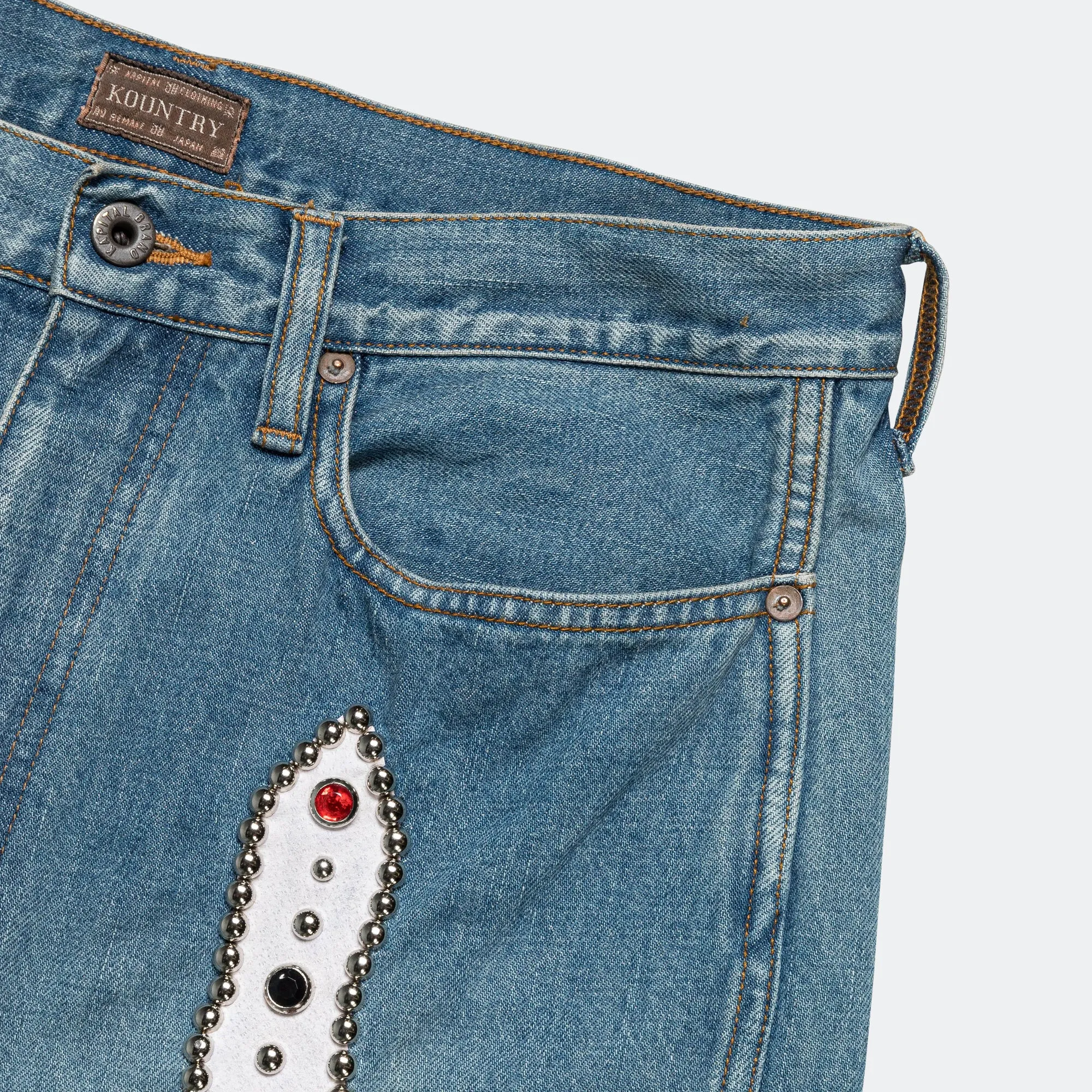 14oz Denim Shorts (STUDS Remake) - PRO