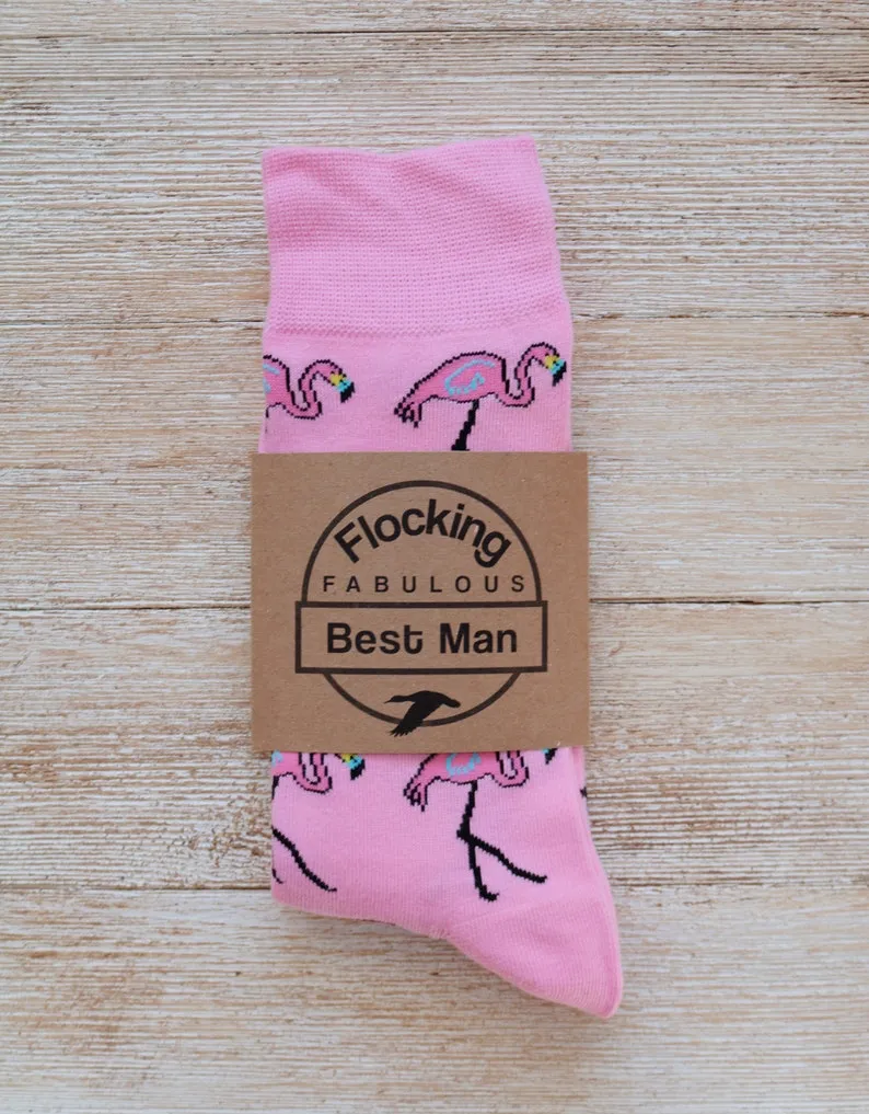 90s Flamingo Socks