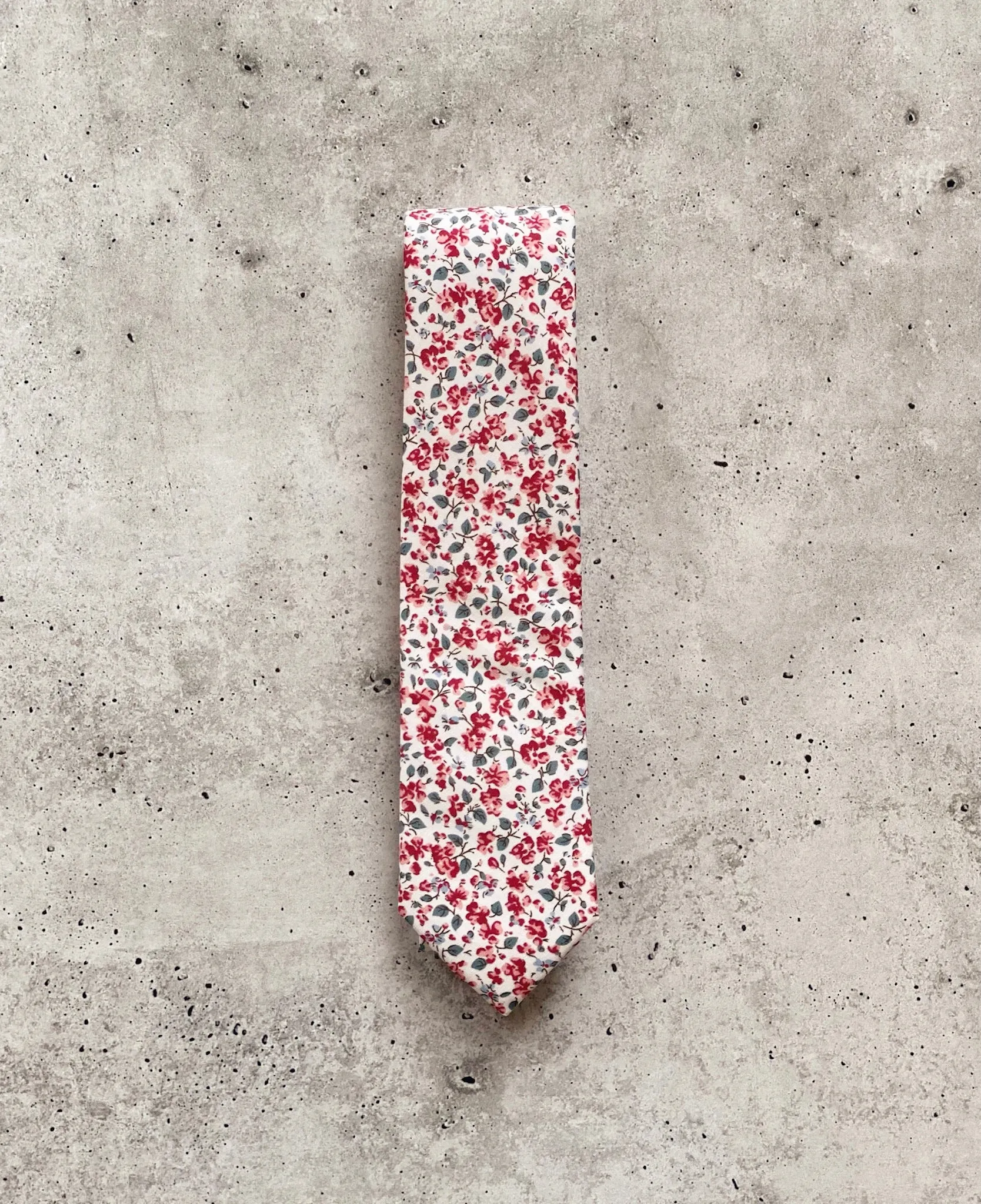 Archie Cotton Floral Neck Tie