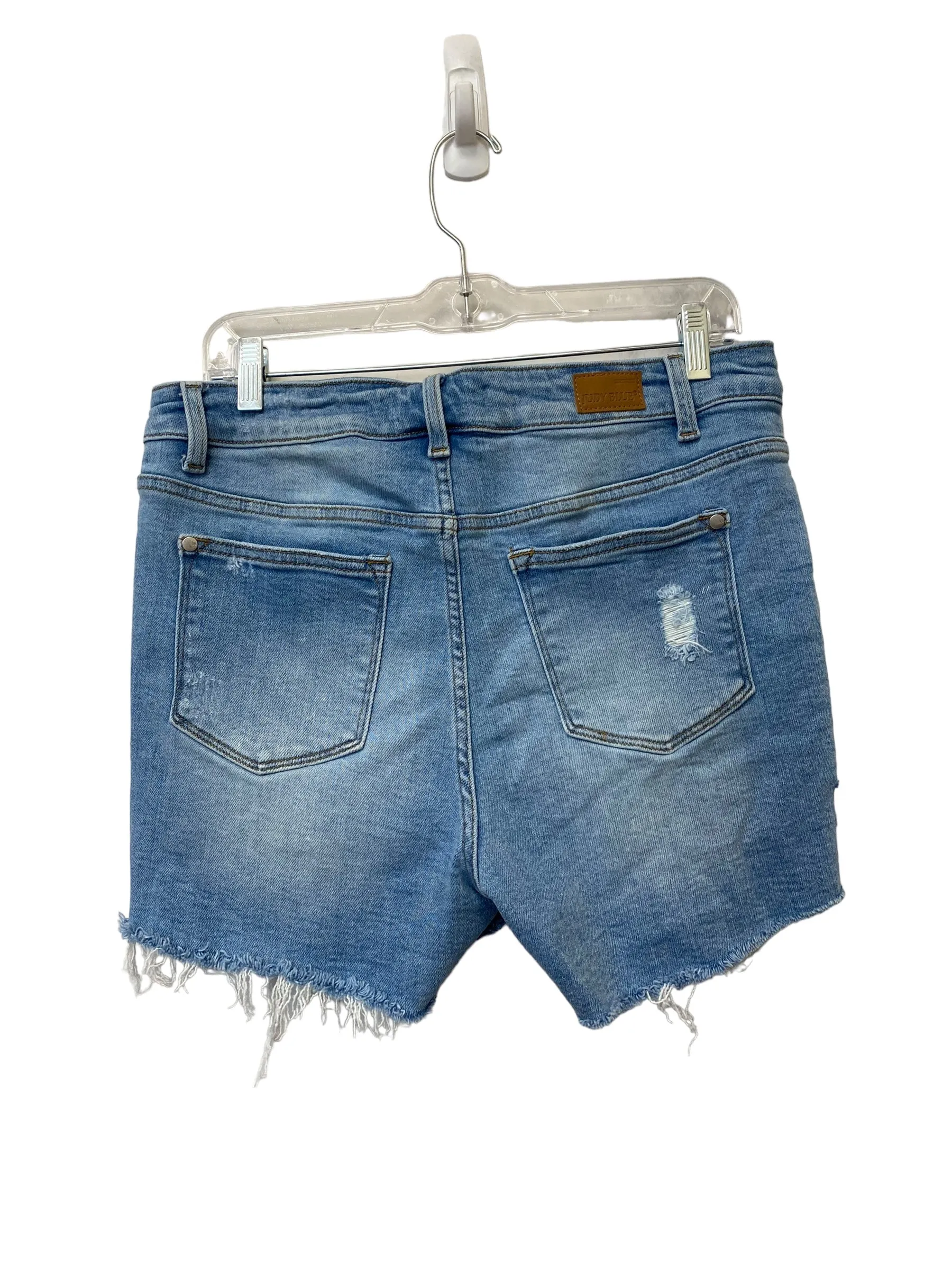 Blue Denim Shorts Judy Blue, Size Xl