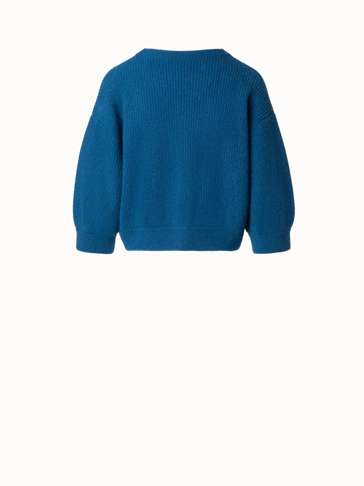 Boxy Cashmere Knit Sweater