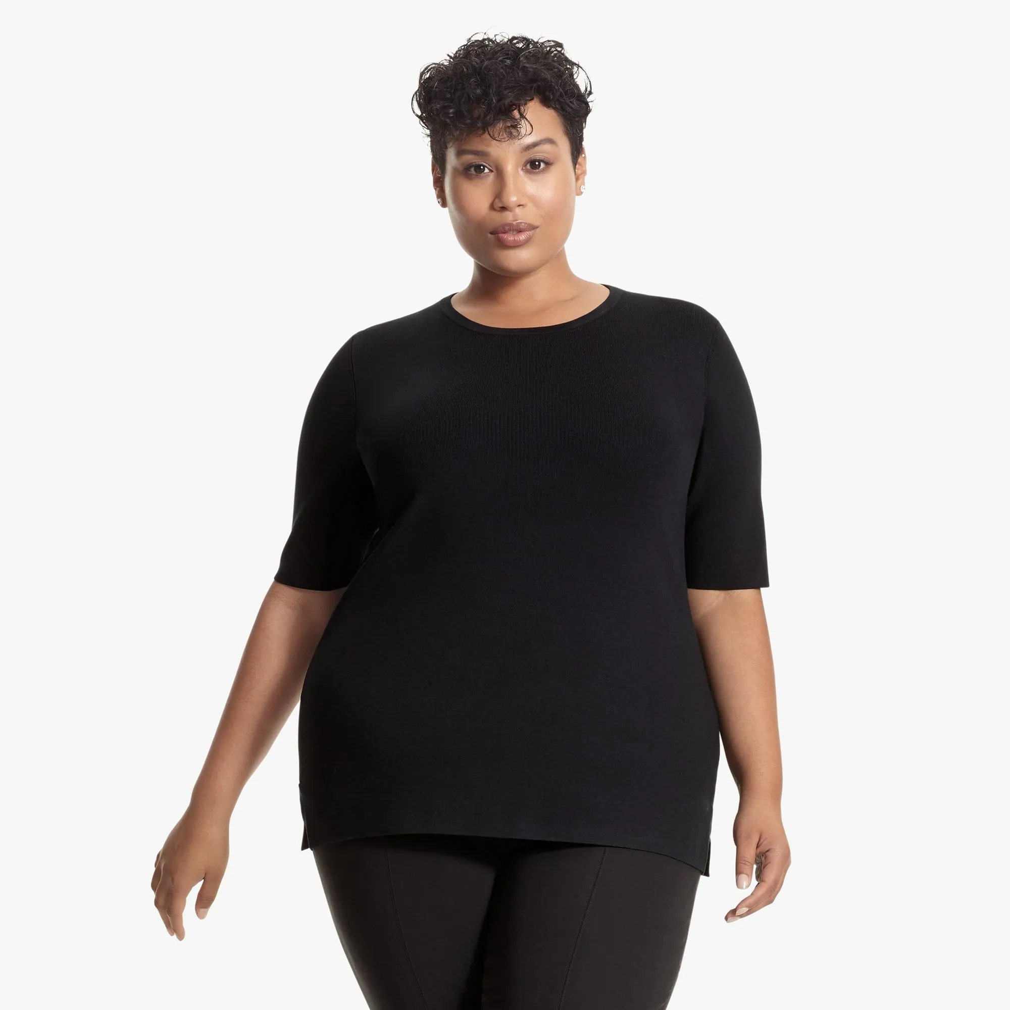 Choe Top - Eco 365Knit :: Black