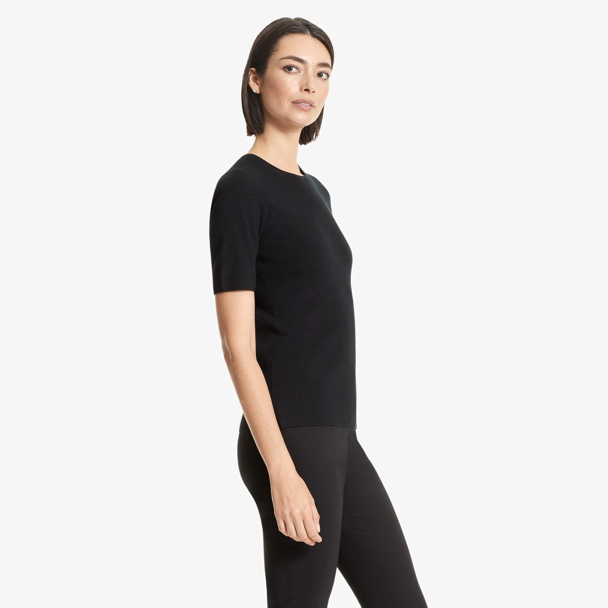 Choe Top - Eco 365Knit :: Black