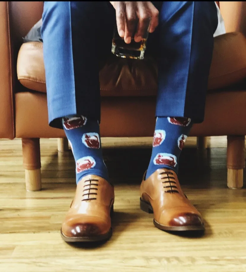 Cognac Whiskey Glass Sock