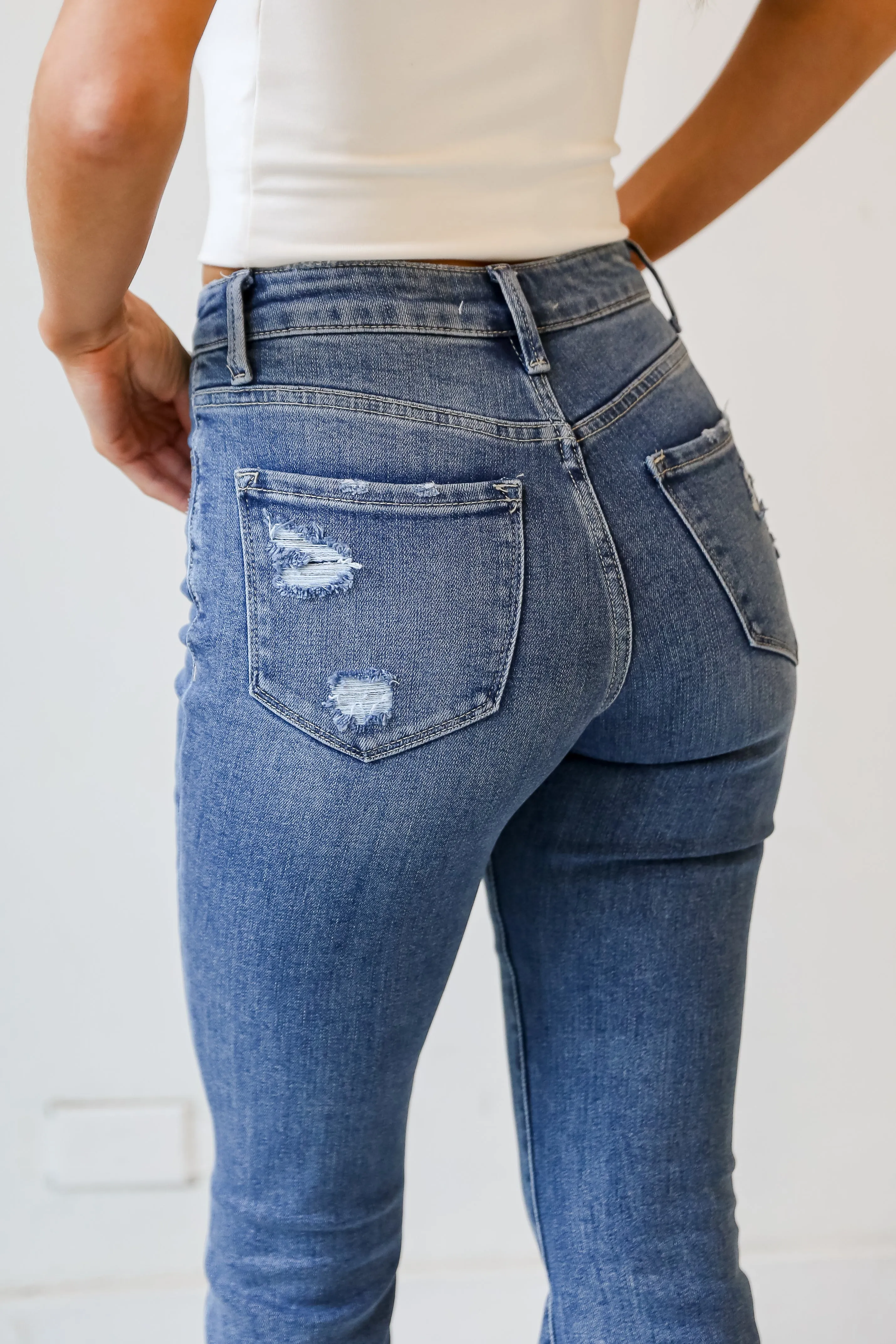 Coveted Coolness Medium Wash Flare Jeans