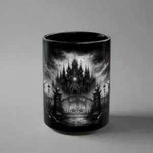 Dark Rituals Gothic Coffee Mug – Elevate Your Coffee Rituals with Dark Elegance