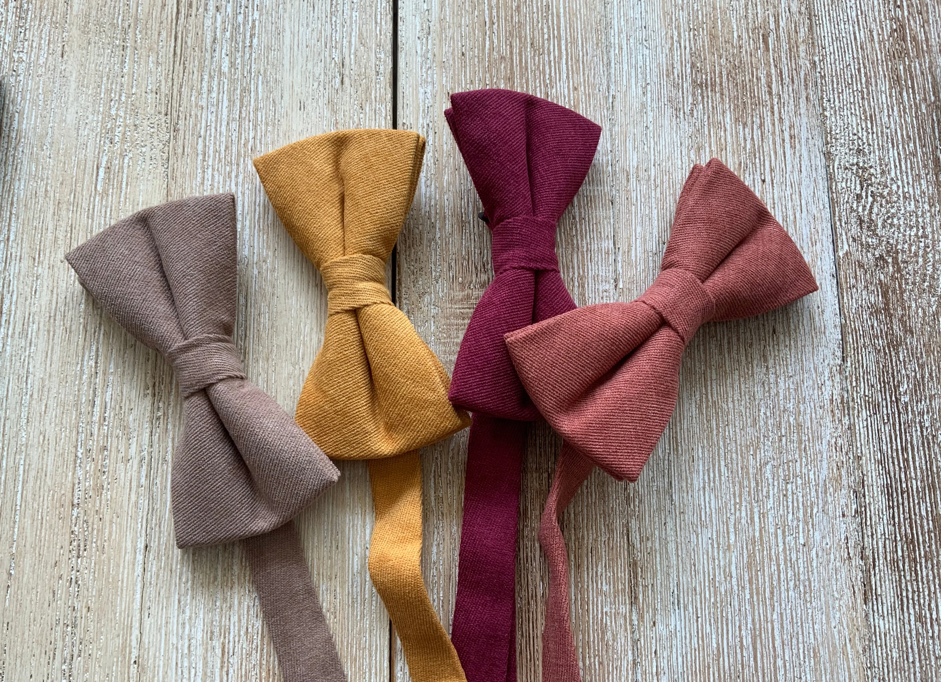 Desert Coral Cotton Neck Tie