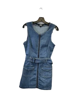 Dress Casual Midi By Rewash In Blue Denim, Size: S