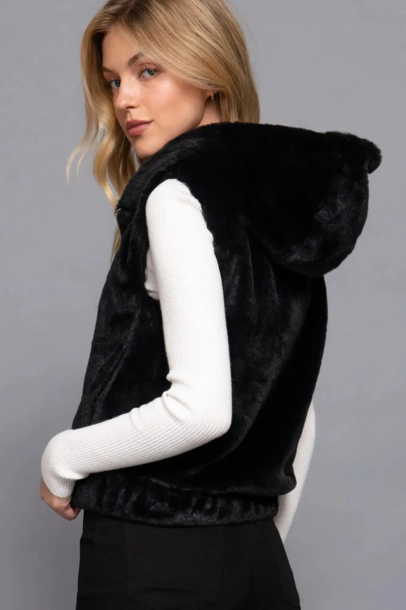 Faux Fur Vest