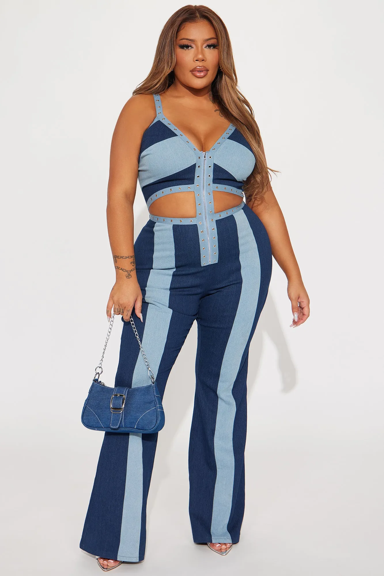 Feel Like This Denim Jumpsuit - Dark Wash