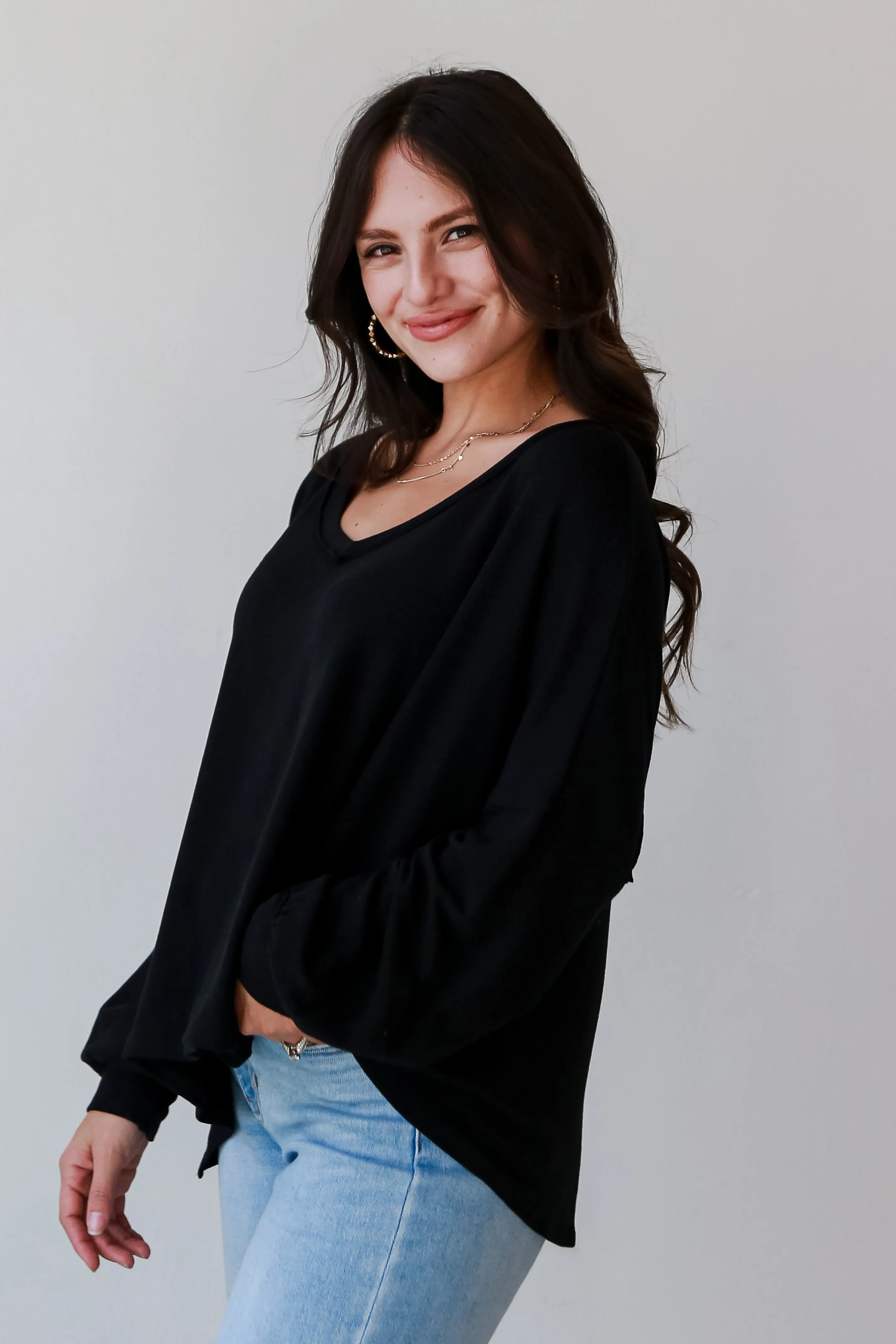 FINAL SALE - Rylee Oversized Knit Top - DOORBUSTER