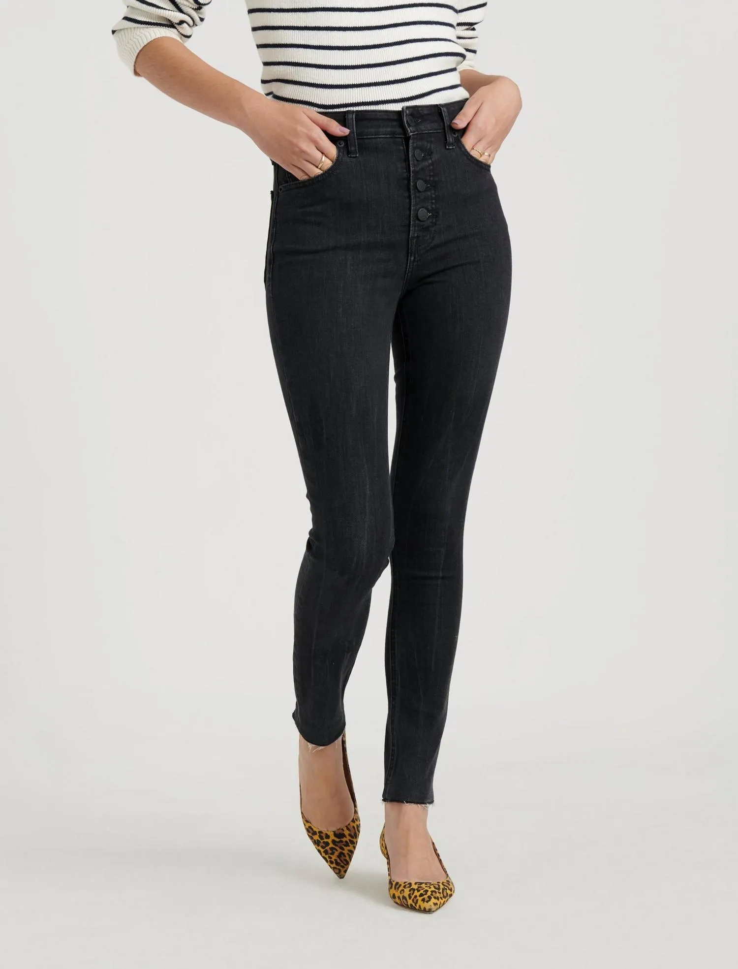 High Rise Bridgette Skinny Jean - Wishbone