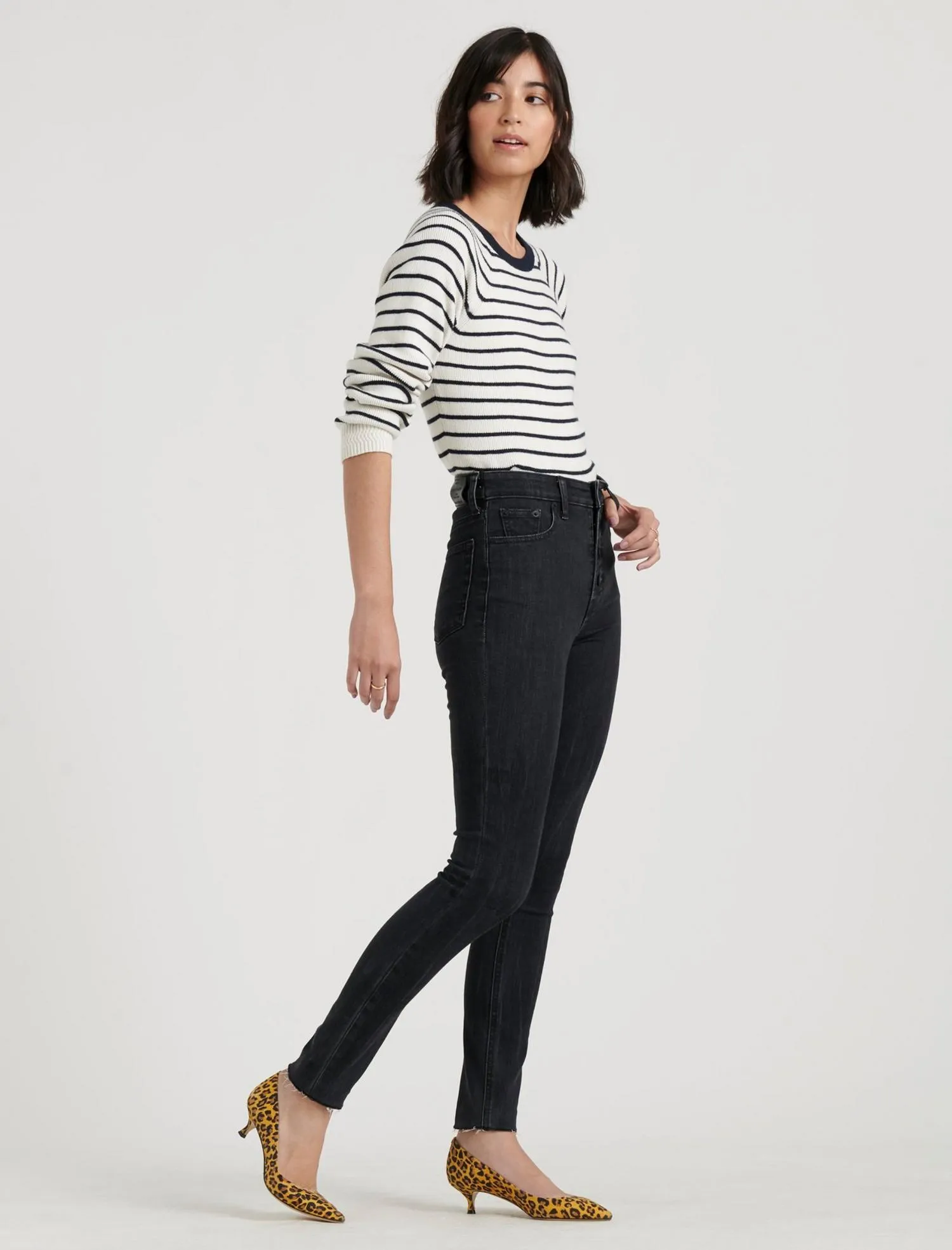 High Rise Bridgette Skinny Jean - Wishbone