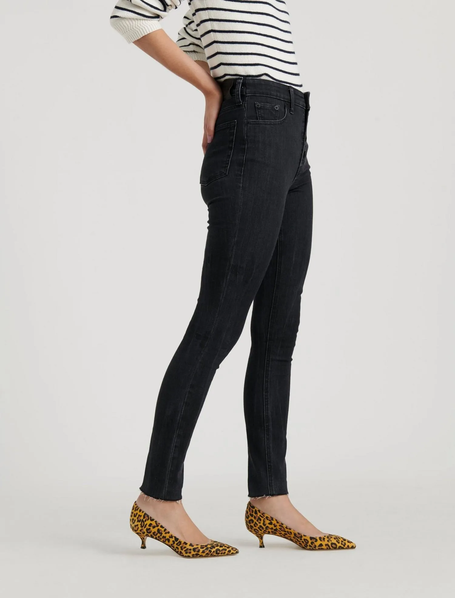 High Rise Bridgette Skinny Jean - Wishbone