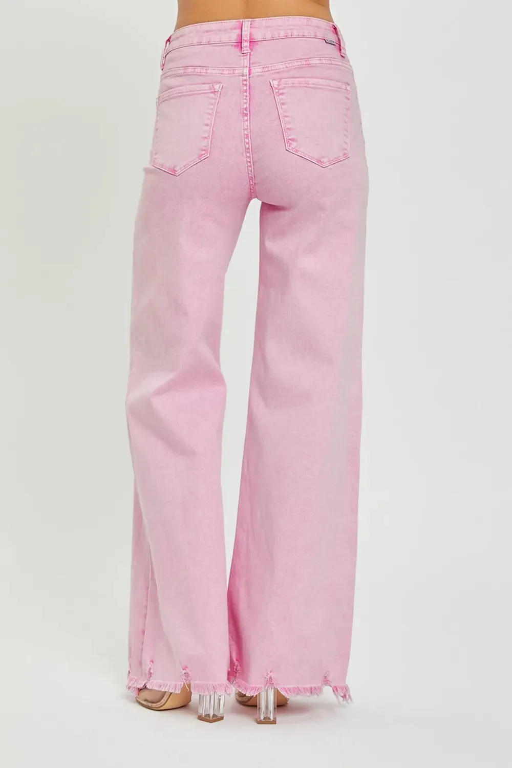 High Rise Wide Leg Jeans