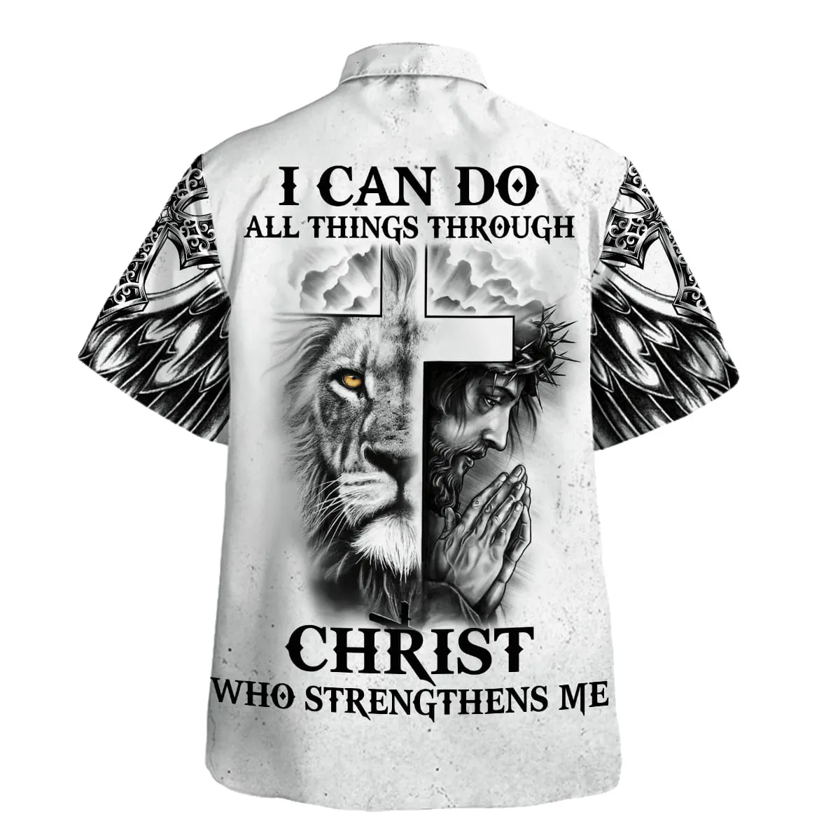 I Can Do All Things Through Christ Who Strengthens Me Hawaiian Shirt For Men and Women - Faith inspired Hawaiian shirt