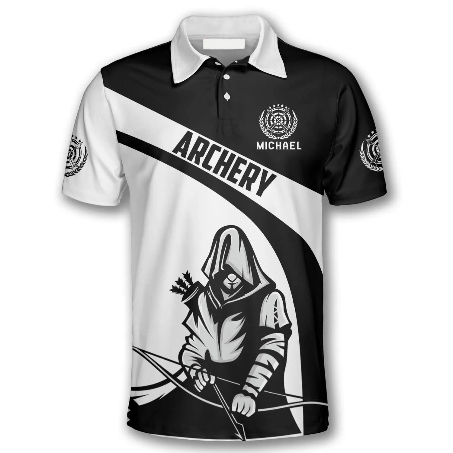 I Play Archery Because I Like It Custom Archery Shirts for Men, Uniform for Archery Player