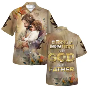 I Took A Dna Test And God Jesus Hugs Baby Hawaiian Shirt For Men and Women - Faith inspired Hawaiian shirt