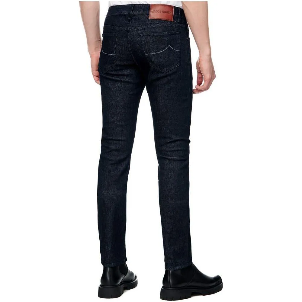 Jacob Cohen Blue Cotton Men Jeans