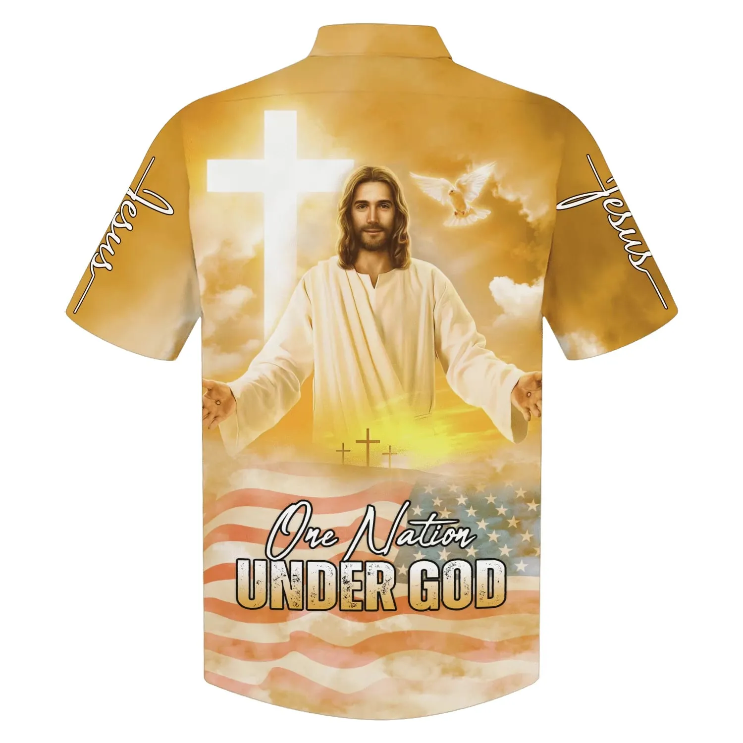 Jesus Greets You Hawaiian Shirt - Best Hawaiian Shirts - Christian Hawaiian Shirt