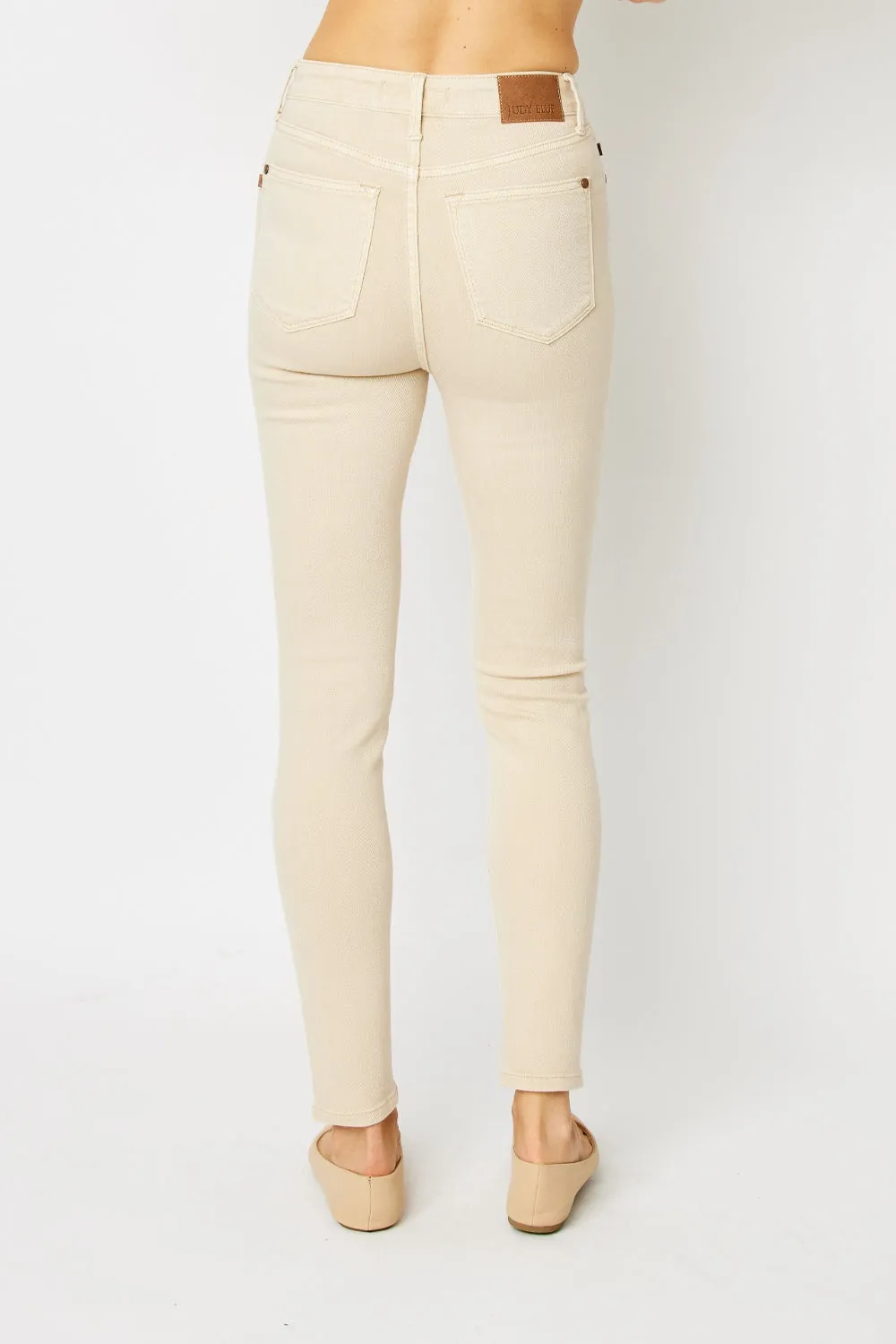 Judy Blue Tara Garment Dyed Tummy Control Skinny Jeans