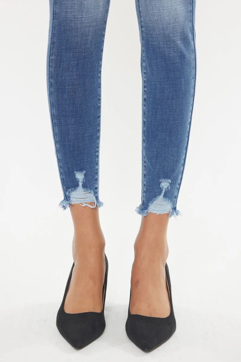 Kancan Jovana High Rise Ankle Skinny Denim Jeans *FINAL SALE*