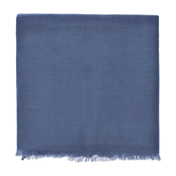 Maje Cashmere Pashmina - Denim Blue