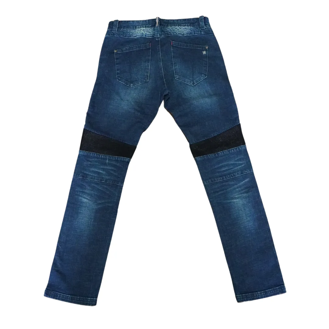 'Miami' Lean Moto Selvedge Jean