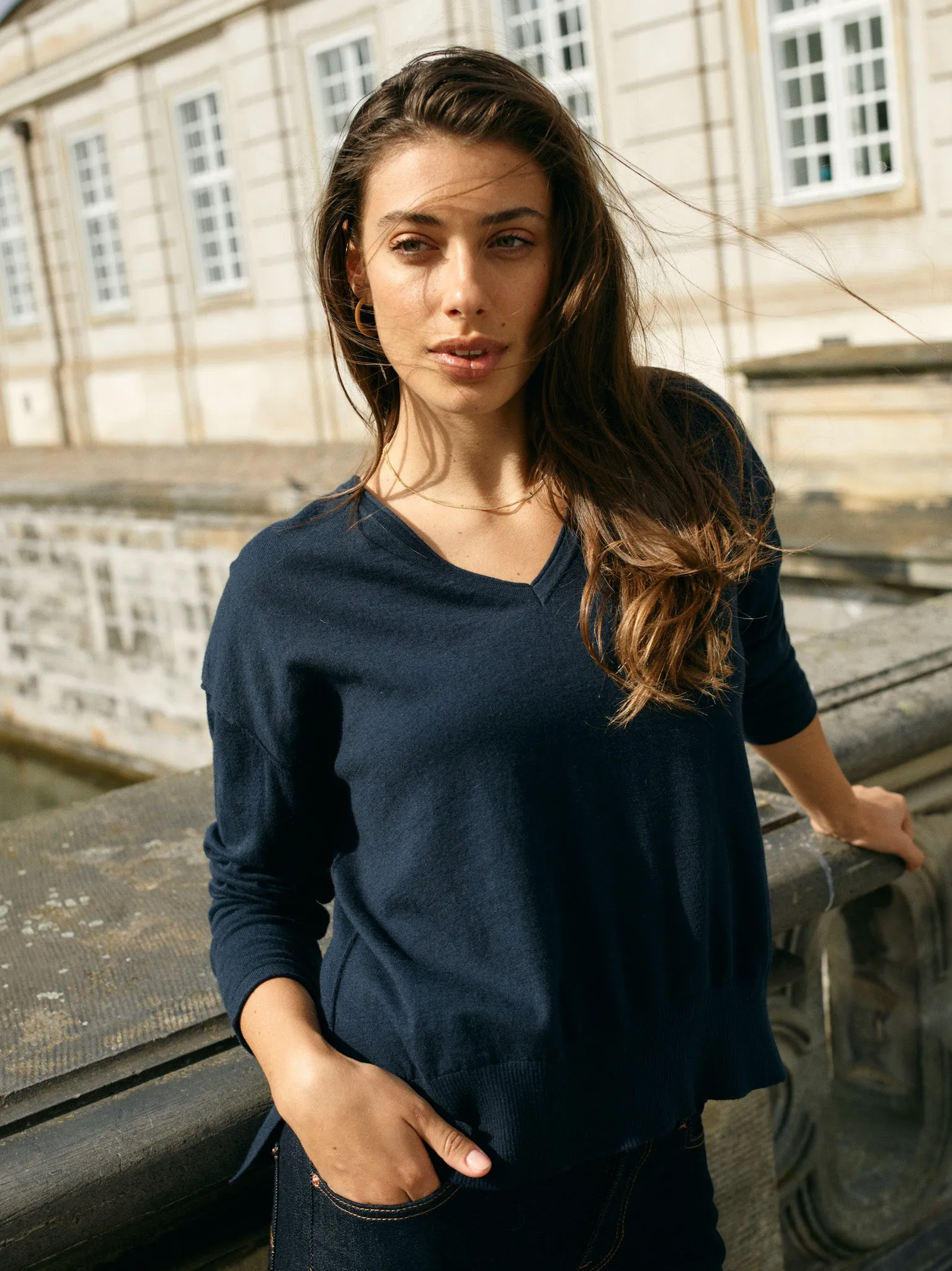 MMTani V-neck Knit