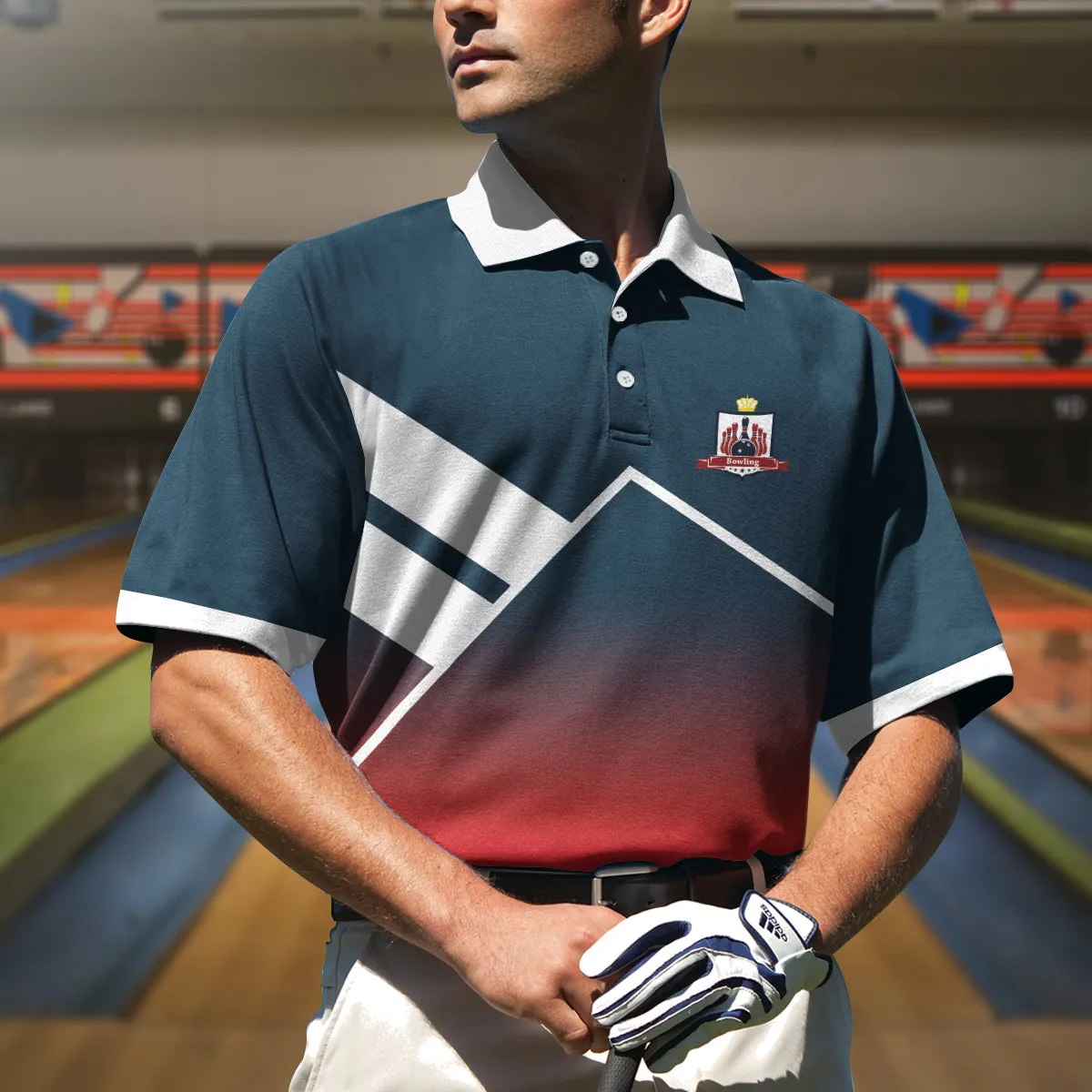 My Mind'S In The Gutter But My Balls Aren'T Bowling Polo Shirt, Funny Bowling Shirt For Men Coolspod