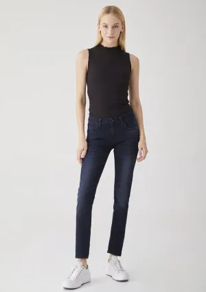 Nicole Parvin Mid Rise Skinny Jean