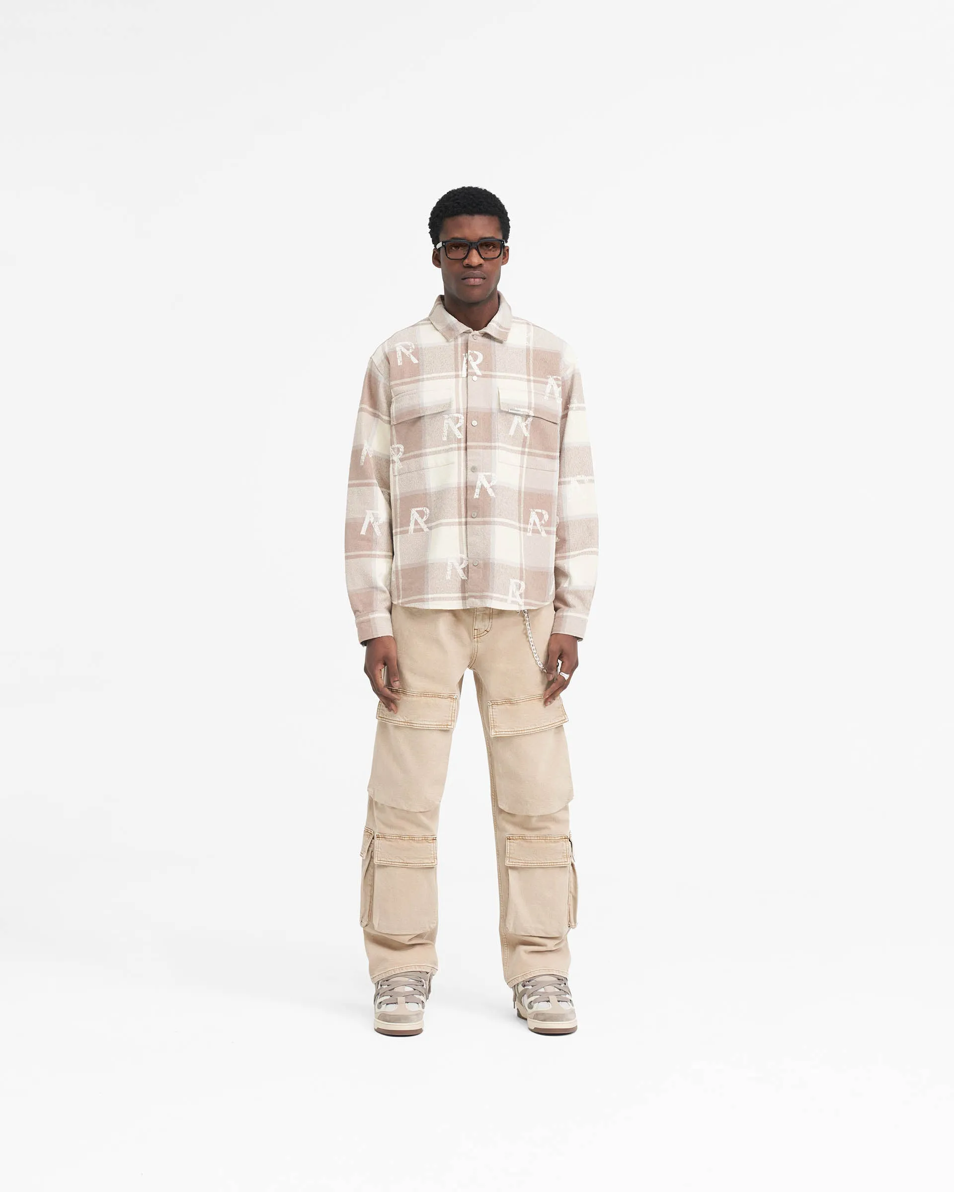 R3Ca Cargo Denim - Dirt Cashmere