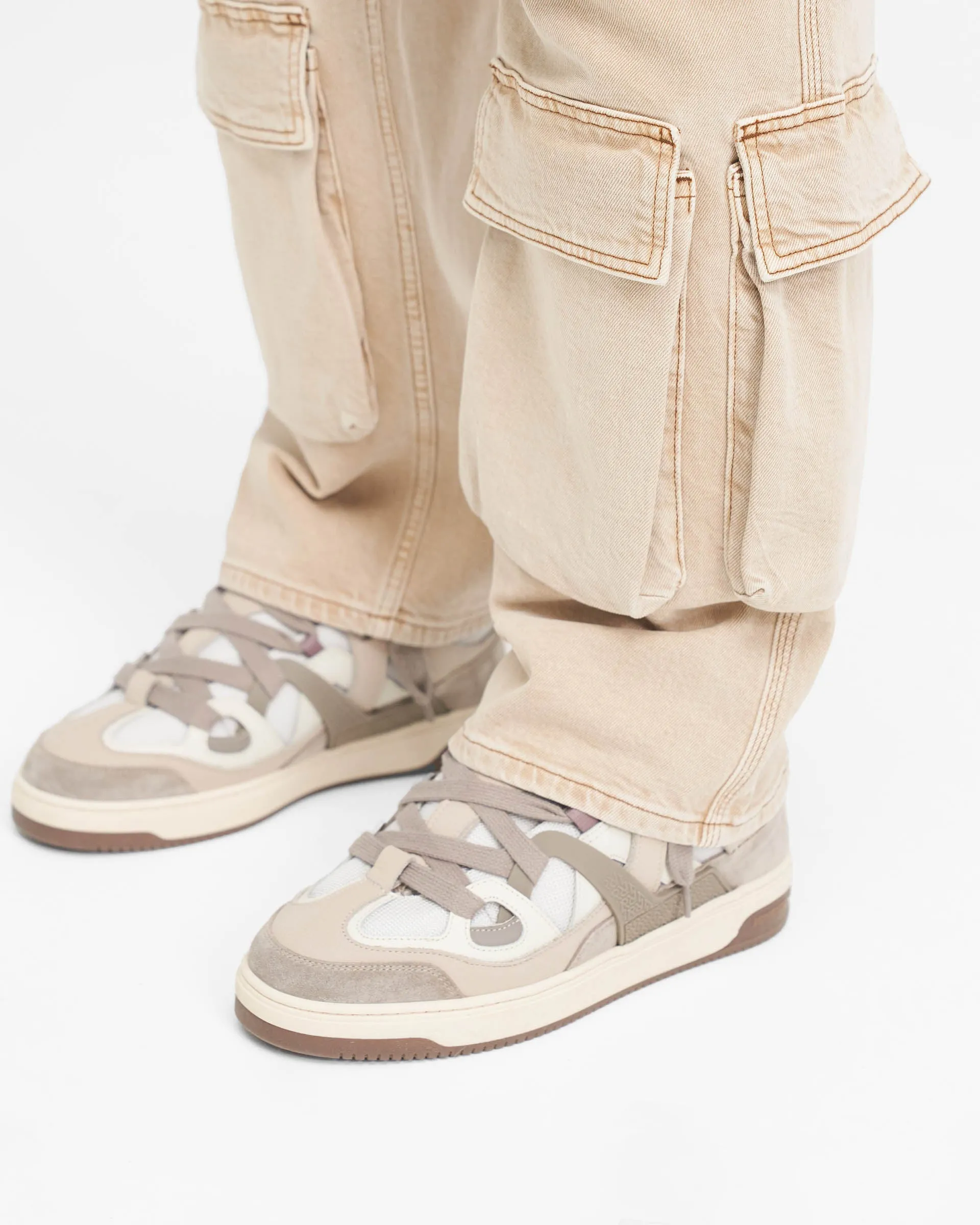 R3Ca Cargo Denim - Dirt Cashmere