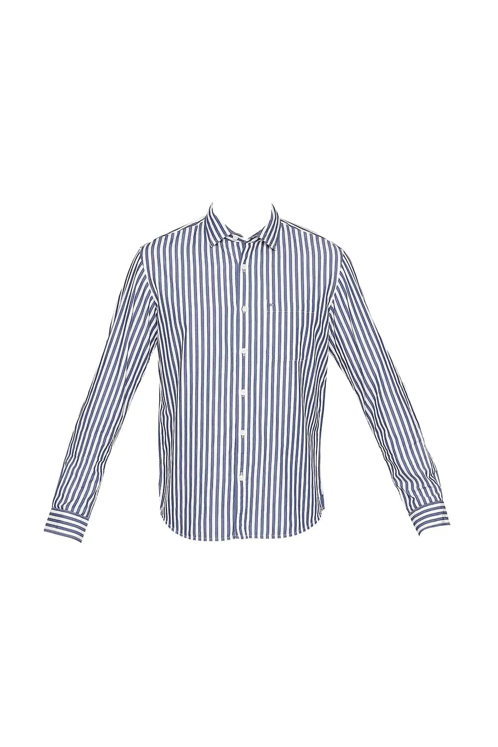 Slim Fit Stripe Twill Shirt