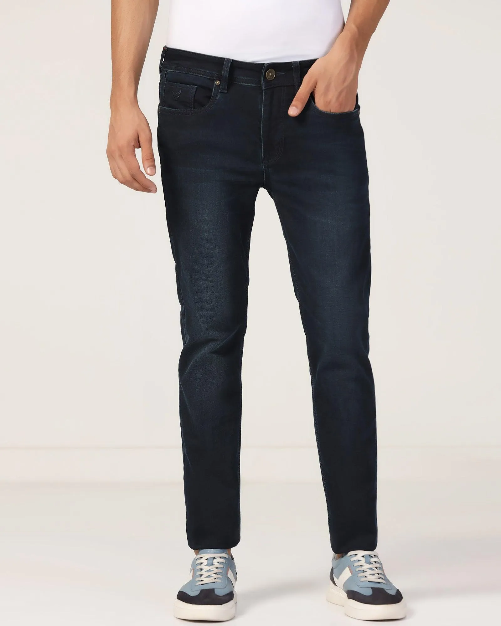 Super Clean Slim Yonk Fit Indigo Blue Jeans - Sumor