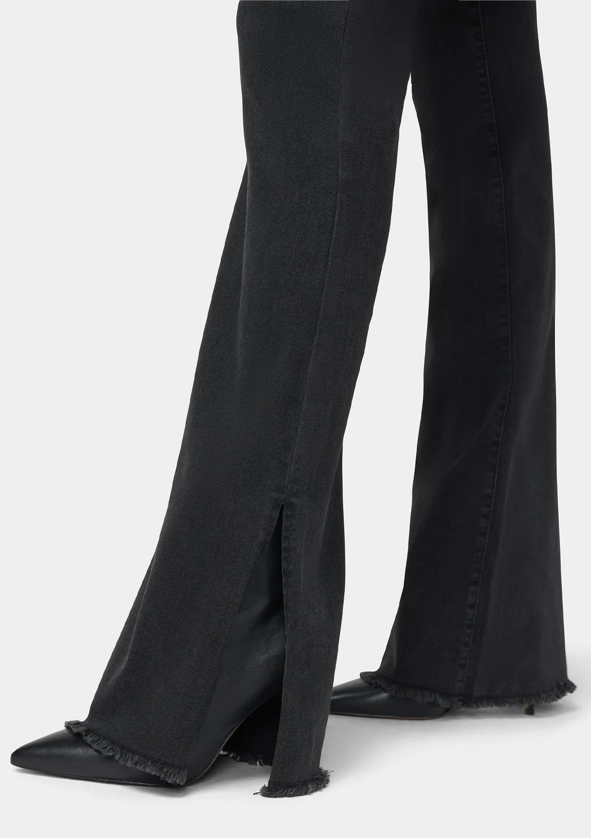 Tall Olivia Flare Jeans With Slit