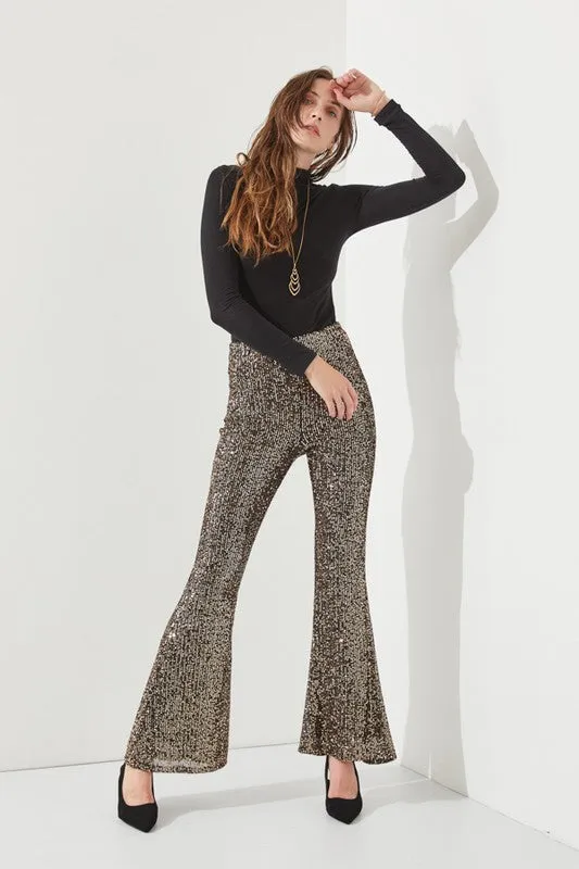 TEEK - HIGHWAIST SEQUIN PANTS