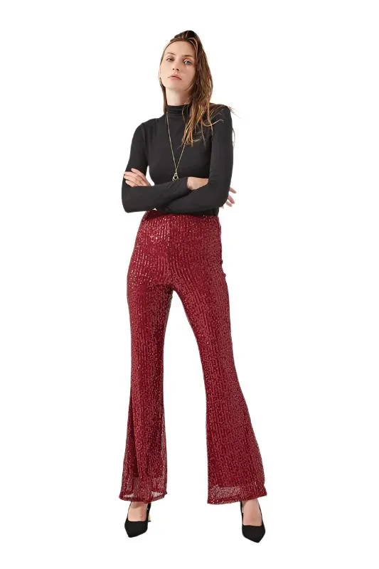 TEEK - HIGHWAIST SEQUIN PANTS