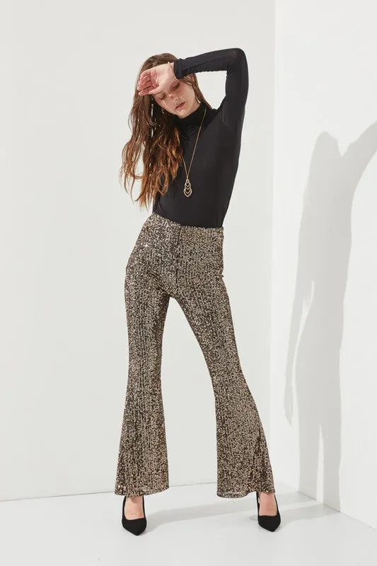 TEEK - HIGHWAIST SEQUIN PANTS