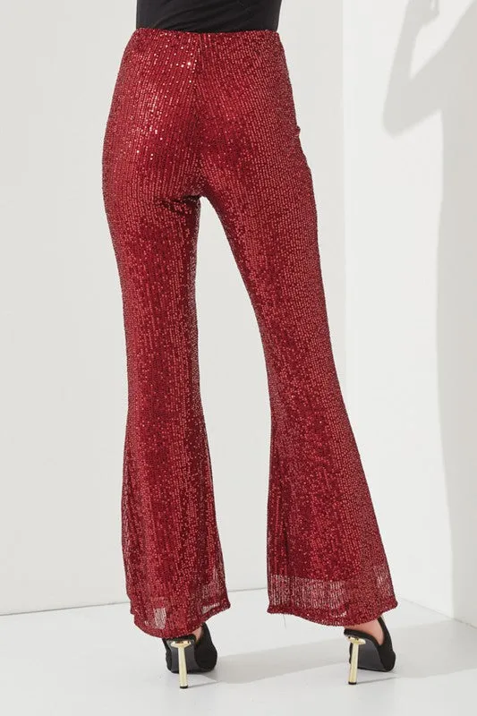 TEEK - HIGHWAIST SEQUIN PANTS