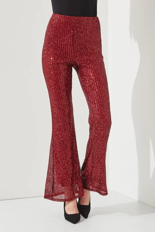 TEEK - HIGHWAIST SEQUIN PANTS