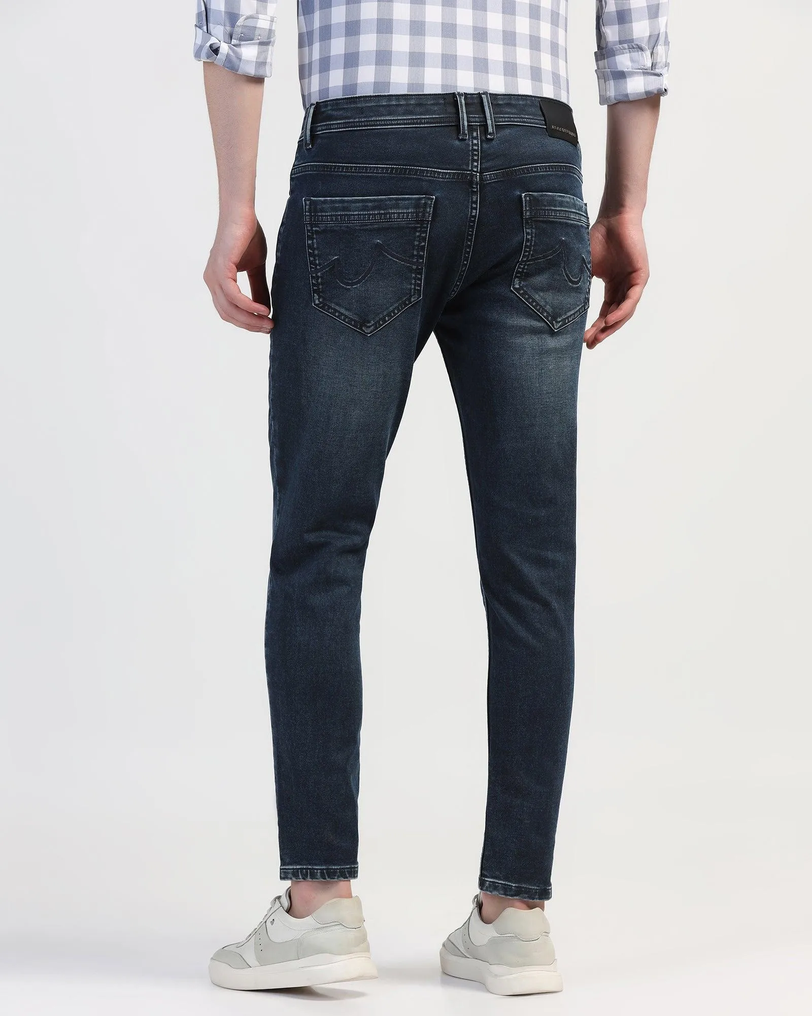 Ultrasoft Skinny Cropped Fiji Fit Indigo Blue Jeans - Ava