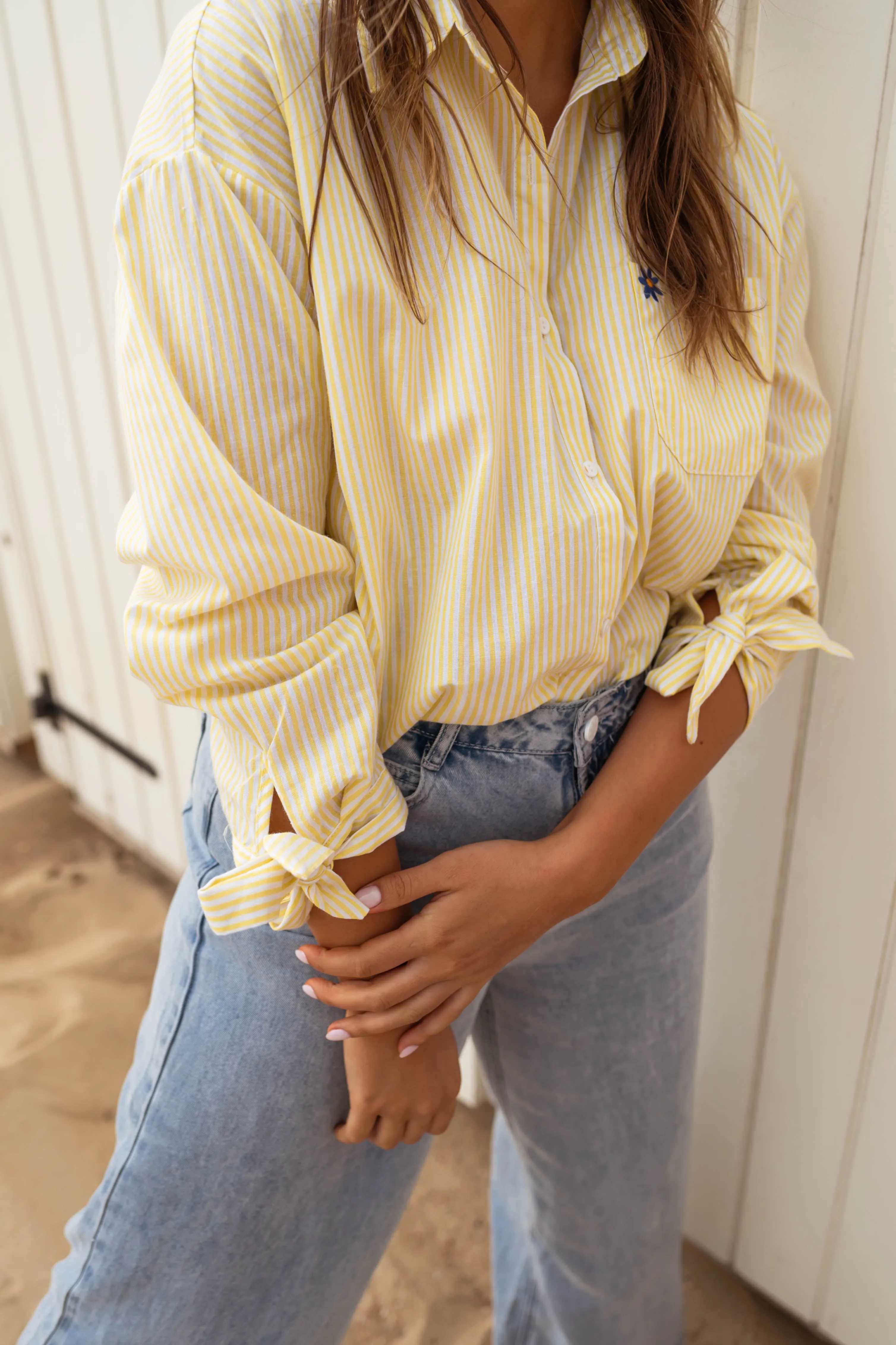 Yellow Striped Dana Shirt