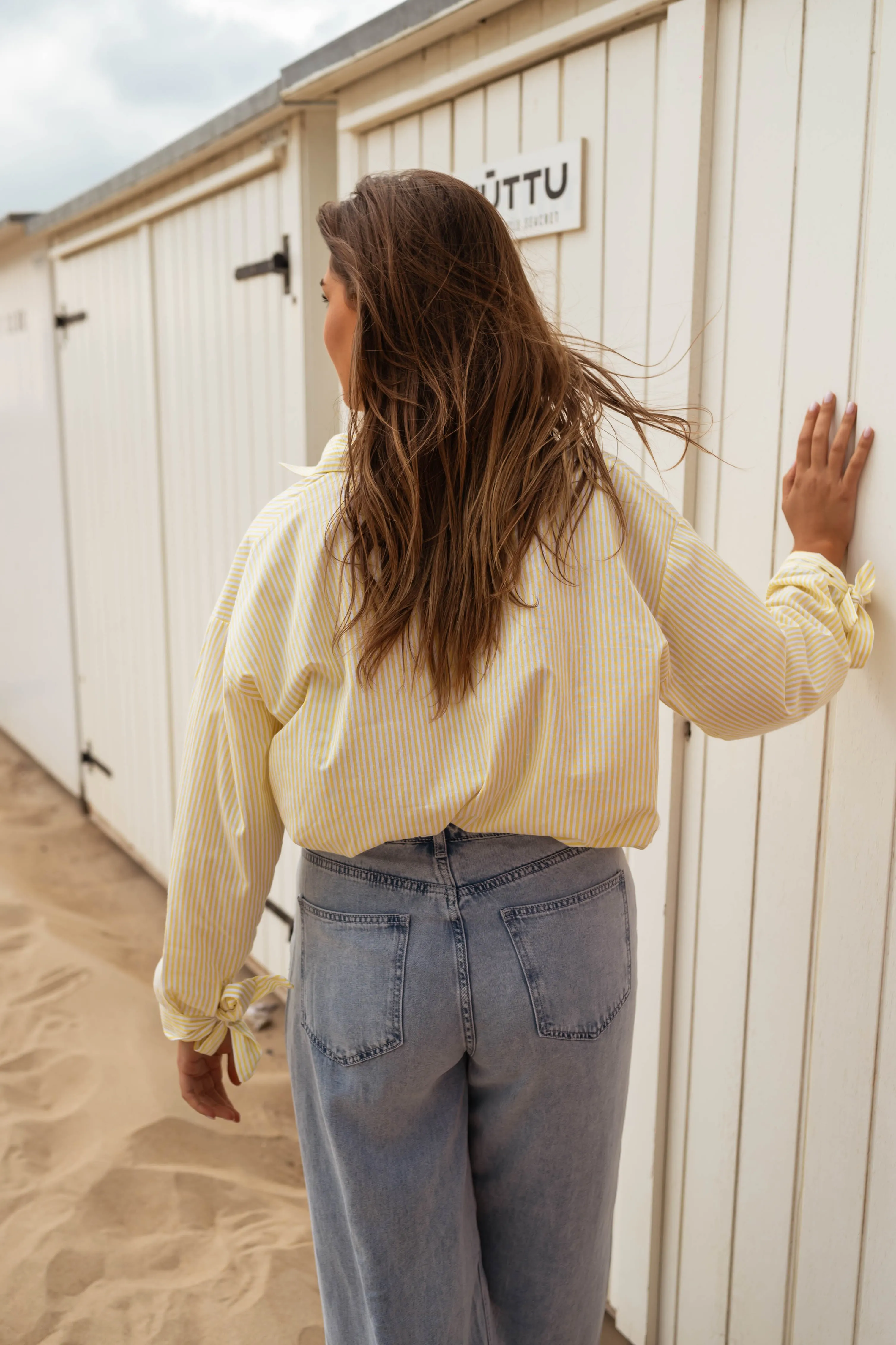 Yellow Striped Dana Shirt